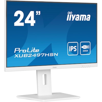 iiyama ProLite XUB2497HSN-W1 60,5cm (24") FHD IPS Monitor HDMI/DP/USB-C 1ms von Iiyama