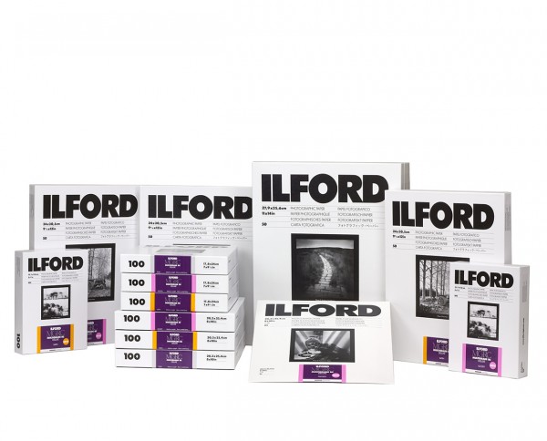 Ilford Multigrade RC De Luxe glänzend (1M) 27,9x35,6cm (11x14) 50 Blatt" von Ilford