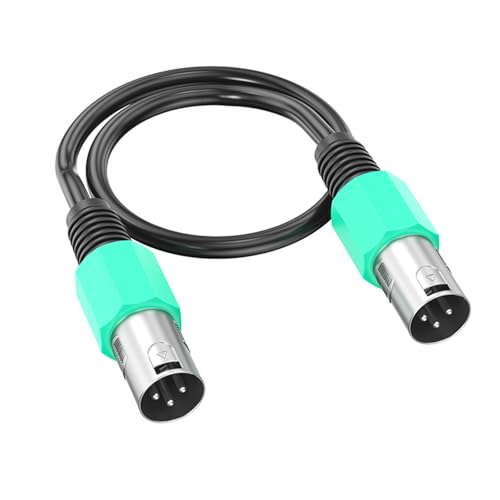 Illkjasfc Professionelle 3-Pin Verbindung Von Stecker Zu Stecker Für Den Höranschluss Für Mikrofone Und Lautsprecherleitungen von Illkjasfc