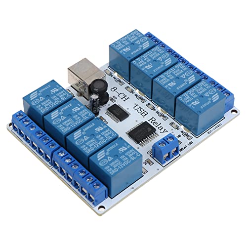 Illkjasfc USB Board 8 Kanäle 12V USB Computer Controller Board Doppelte Hochstromschienen von Illkjasfc