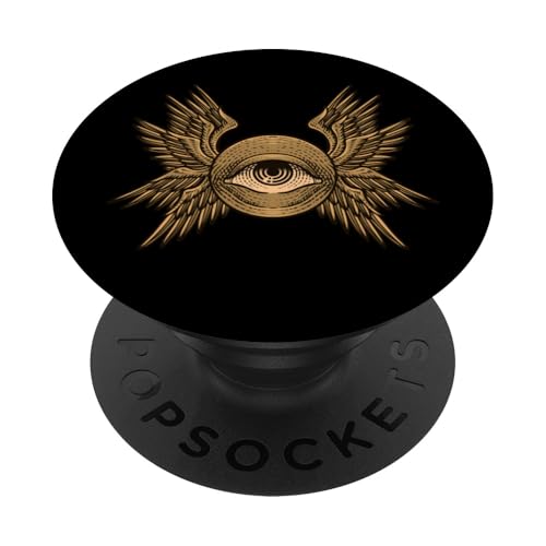 Allsehendes Auge der Illuminaten PopSockets Klebender PopGrip von Illuminati Das Allsehende Auge Verschwörung