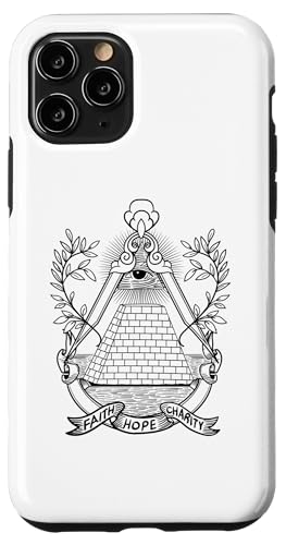 Hülle für iPhone 11 Pro Illuminati Pyramid All Seeing Eye von Illuminati Das Allsehende Auge Verschwörung