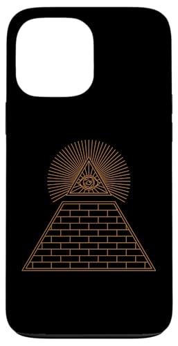 Hülle für iPhone 13 Pro Max Illuminati Pyramid All Seeing Eye von Illuminati Das Allsehende Auge Verschwörung