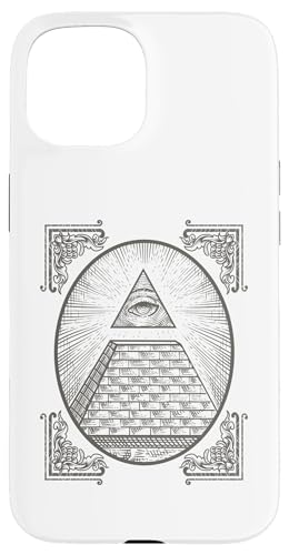 Hülle für iPhone 15 Illuminati Pyramid All Seeing Eye von Illuminati Das Allsehende Auge Verschwörung