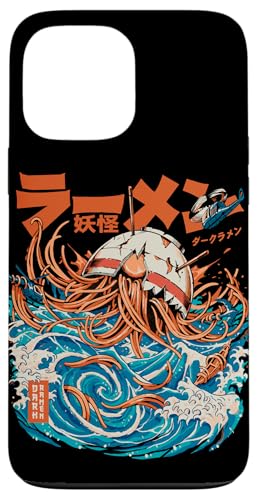 Hülle für iPhone 13 Pro Max Große Ramen Kanagawa Japanische Nudeln Meeresfrüchte Kaiju Ramen von Ilustrata Official