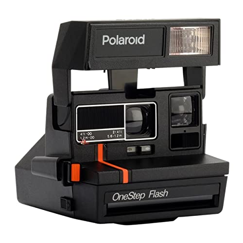Impossible PRD2500 Polaroid Red Stripe 600 Kamera für PX Film (Schwarz) von Impossible