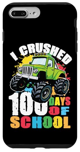 Hülle für iPhone 7 Plus/8 Plus 100 Tage Schule Zerquetscht 100. Tag Monster Truck Kids von InGENIUS 100 Days of School T-Shirts & Geschenke