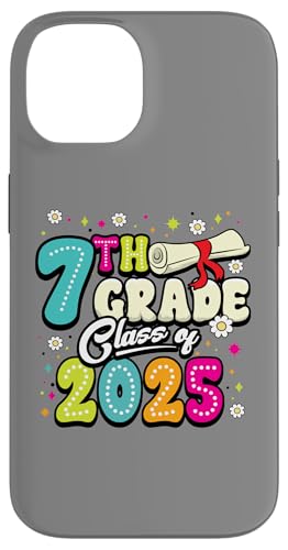 Abschluss der 7. Klasse des Jahrgangs 2025 Geschenk zum Hülle für iPhone 14 von InGENIUS 2025 Abschluss-Shirts & Geschenke