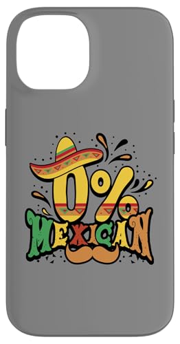 Cinco de Mayo Fiesta 0% Mexikanische Party Lustiger Sombrero Hülle für iPhone 14 von InGENIUS Cinco de Mayo Hemden & Geschenke