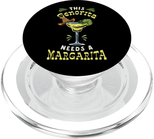 Cinco de Mayo Senorita braucht Margarita-Liebhaber Lustige PopSockets PopGrip für MagSafe von InGENIUS Cinco de Mayo Hemden & Geschenke