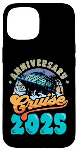 Hülle für iPhone 15 Jubiläums-Kreuzfahrt-Crew 2025 Kreuzfahrt-Urlaub Trip von InGENIUS Cruise Trip Passende Hemden & Geschenke