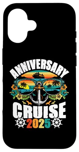 Hülle für iPhone 16 Jubiläums-Kreuzfahrt-Crew 2025 Kreuzfahrt-Urlaub Trip von InGENIUS Cruise Trip Passende Hemden & Geschenke