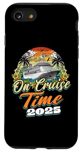 Hülle für iPhone SE (2020) / 7 / 8 On Cruise Time 2025 Kreuzfahrt-Urlaub Reisegruppenabstimmung von InGENIUS Cruise Trip Passende Hemden & Geschenke