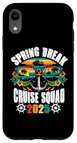 Hülle für iPhone XR Spring Break Cruise Squad 2025 Kreuzfahrt-Urlaubspaarung von InGENIUS Cruise Trip Passende Hemden & Geschenke