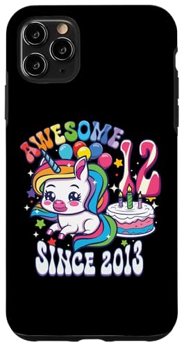 12. Geburtstag Einhorn Awesome seit 2013 12 Jahre alt Hülle für iPhone 11 Pro Max von InGENIUS Einhorn Geburtstag Shirts & Geschenke