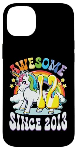 12. Geburtstag Einhorn Awesome seit 2013 12 Jahre alt Hülle für iPhone 14 Plus von InGENIUS Einhorn Geburtstag Shirts & Geschenke