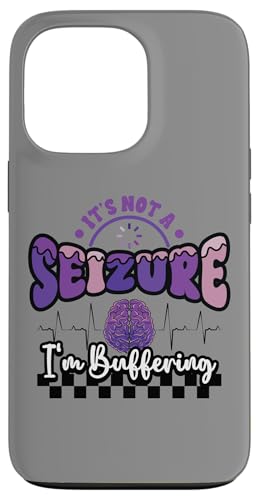 Hülle für iPhone 13 Pro Epilepsie-Bewusstsein Es ist kein Anfall, ich puffe Groovy von InGENIUS Epilepsie Support Shirts & Geschenke