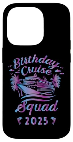 Geburtstag Cruise Squad 2025 Crew Familienurlaub Matching Hülle für iPhone 14 Pro von InGENIUS Geburtstags-Kreuzfahrt Passende Hemden