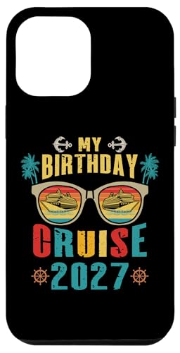 Geburtstag Cruise Squad 2027 Familienurlaub Matching Retro Hülle für iPhone 12 Pro Max von InGENIUS Geburtstags-Kreuzfahrt Passende Hemden