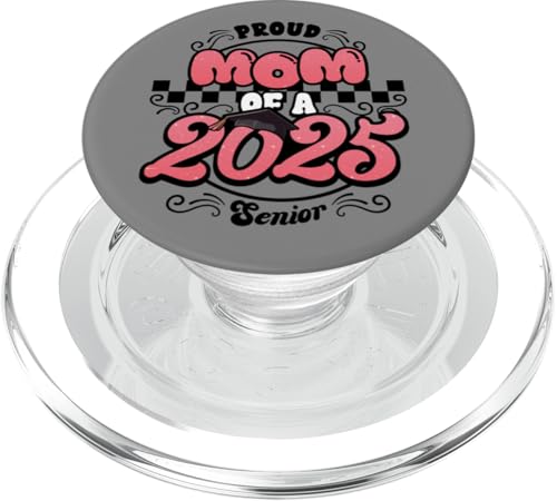 Stolze Mutter Klasse 2025 Senior Absolvent Graduierung PopSockets PopGrip für MagSafe von InGENIUS Graduation Family Matching Shirts & Gifts