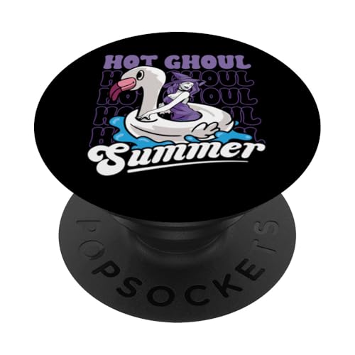 Hot Ghoul Sommer Halloween Geist lustig Strand Liebhaber PopSockets mit austauschbarem PopGrip von InGENIUS Halloween Shirts & Geschenke