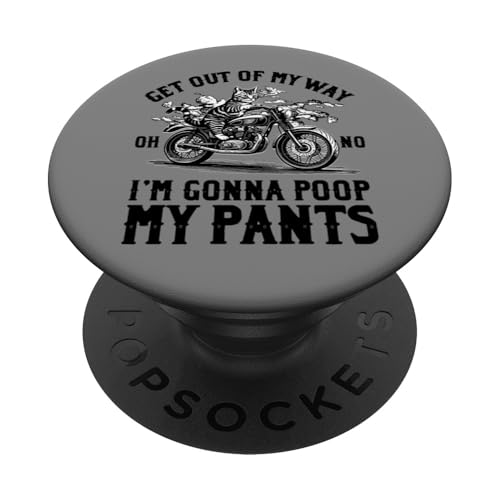 Lustig Im Gonna Poop My Pants Sarkastisch Toilette PopSockets Klebender PopGrip von InGENIUS Peinliche Sprüche Shirts & Geschenke