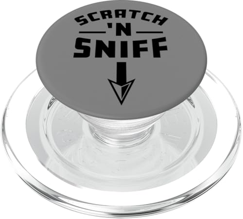 Scratch And Sniff Lustiger Humor für Erwachsene Peinlicher PopSockets PopGrip für MagSafe von InGENIUS Peinliche Sprüche Shirts & Geschenke