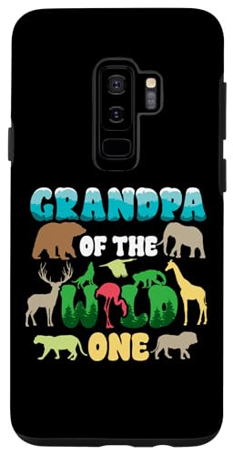 Hülle für Galaxy S9+ Safari 1. Geburtstag Opa von Wild One Zoo Dschungeltiere von InGENIUS Safari Geburtstag Passende Shirts