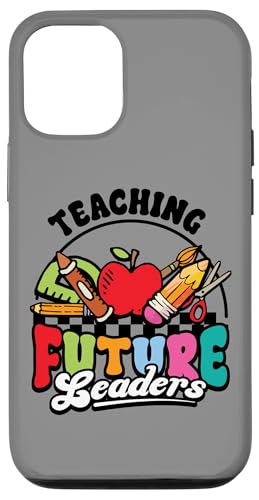 Hülle für iPhone 12/12 Pro Teaching Future Leaders Lehrergeschenk Groovy Zurück zur von InGENIUS Shirts & Geschenke für die Schule