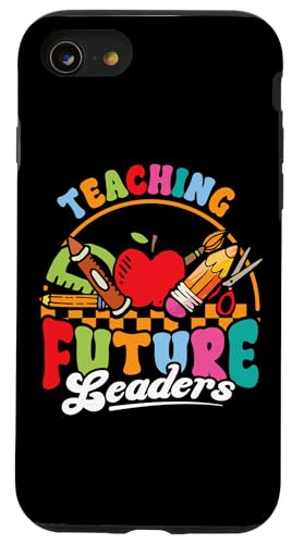 Hülle für iPhone SE (2020) / 7 / 8 Teaching Future Leaders Lehrergeschenk Groovy Zurück zur von InGENIUS Shirts & Geschenke für die Schule