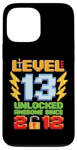 13. Geburtstag Gamer Level 13 Unlocked Gaming 13 Jahre alt Hülle für iPhone 13 Pro Max von InGENIUS Video Game Geburtstagsshirts & Geschenke