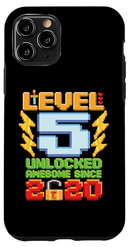 5. Geburtstag Gamer Level 5 Unlocked Gaming 5 Jahre alt Hülle für iPhone 11 Pro von InGENIUS Video Game Geburtstagsshirts & Geschenke