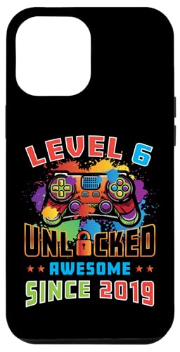 6. Geburtstag Gamer Level 6 Unlocked Gaming 6 Jahre alt Hülle für iPhone 12 Pro Max von InGENIUS Video Game Geburtstagsshirts & Geschenke