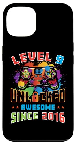 9. Geburtstag Gamer Level 9 Unlocked Gaming 9 Jahre alt Hülle für iPhone 13 von InGENIUS Video Game Geburtstagsshirts & Geschenke