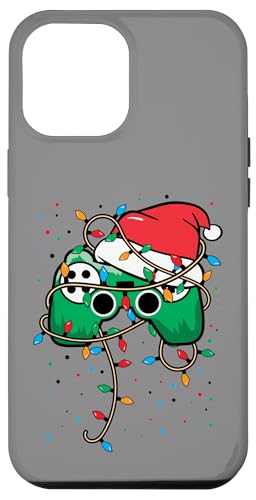 Hülle für iPhone 12 Pro Max Weihnachten Videospiel Controller Weihnachtsmütze Gamer Xmas von InGENIUS Weihnachts-Shirts & Geschenke