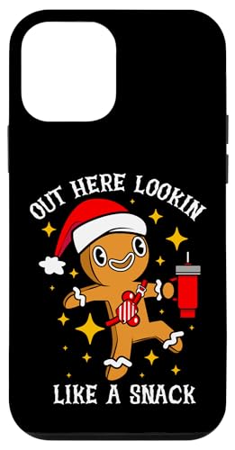 Hülle für iPhone 12 mini Frohe Weihnachten Lebkuchen Out Here Lookin Like Snack Funny von InGENIUS Weihnachts-Shirts & Geschenke