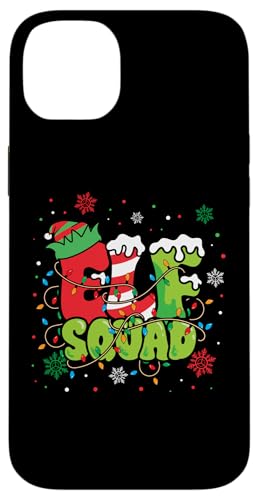 Hülle für iPhone 14 Plus Weihnachten Elf Squad Funny Xmas Familie Gruppe Matching von InGENIUS Weihnachts-Shirts & Geschenke