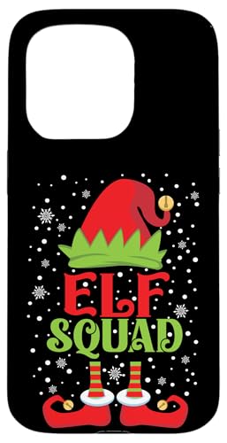 Hülle für iPhone 15 Pro Weihnachten Elf Squad Funny Xmas Gruppe Familie Matching von InGENIUS Weihnachts-Shirts & Geschenke