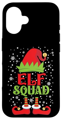 Hülle für iPhone 16 Weihnachten Elf Squad Funny Xmas Gruppe Familie Matching von InGENIUS Weihnachts-Shirts & Geschenke