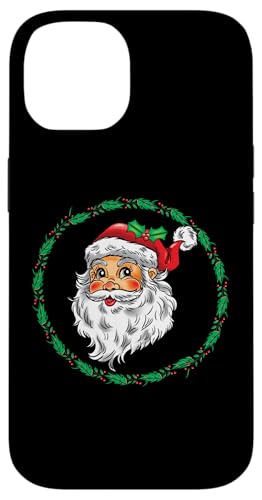 Hülle für iPhone 14 Vintage Weihnachtsmann Gesicht Old Fashion Weihnachten von InGENIUS Weihnachtsshirts & Geschenke