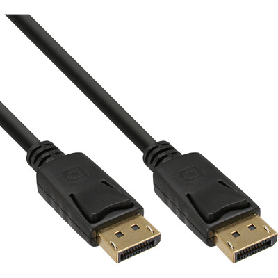 30er Bulk-Pack InLine® DisplayPort Kabel, 4K2K, schwarz, vergoldete Kontakte, 2m von InLine®