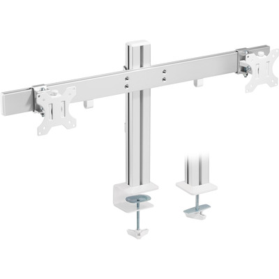 InLine® Aluminium Monitor-Tischhalterung für 2 Monitore bis 32, 8kg von InLine®