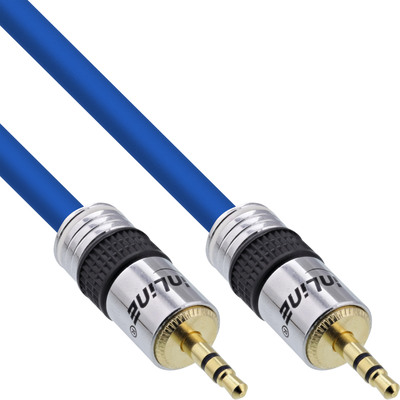 InLine® Klinken-Kabel PREMIUM, 3,5mm Stecker / Stecker, 10m von InLine®