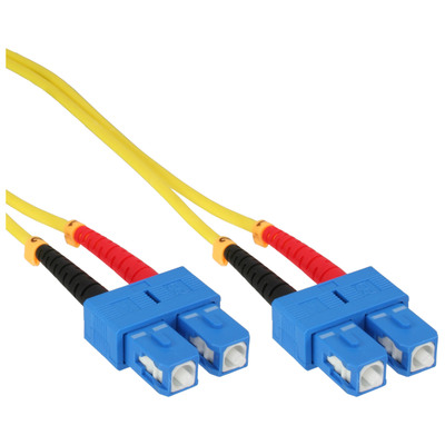 InLine® LWL Duplex Kabel, SC/SC, 9/125µm, OS2, 2m von InLine®