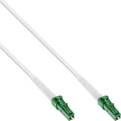 InLine® LWL Simplex Kabel, FTTH, LC/APC 8° zu LC/APC 8°, 9/125µm, OS2, 20m von InLine®