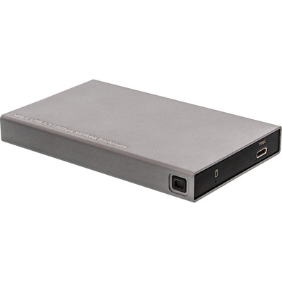 InLine® USB 3.1 Gehäuse für 6,35cm (2,5) 6G SATA-Festplatte / SSD, USB-C Buchse von InLine®