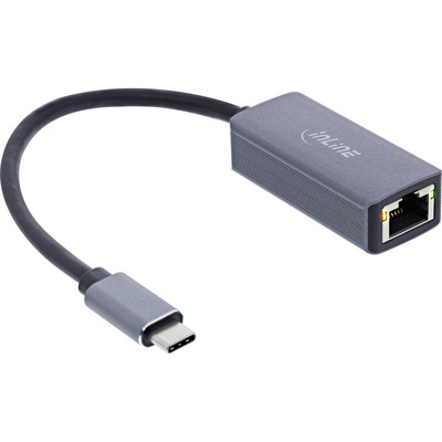 InLine® USB 3.2 Netzwerk-Adapterkabel, 2,5 Gb/s Gigabit Netzwerk, USB-C von InLine®