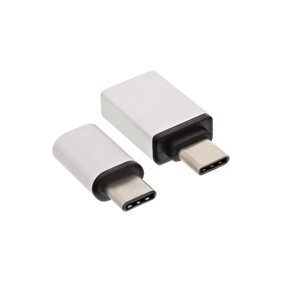 InLine® USB Adapter-Set, USB-C Stecker an Micro-USB oder USB 3.0 A Buchse von InLine®