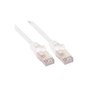 INLINE - Patch-Kabel - RJ-45 (M) bis RJ-45 (M) - 50 m - SFTP - CAT 5e - geformt - wei� von InLine