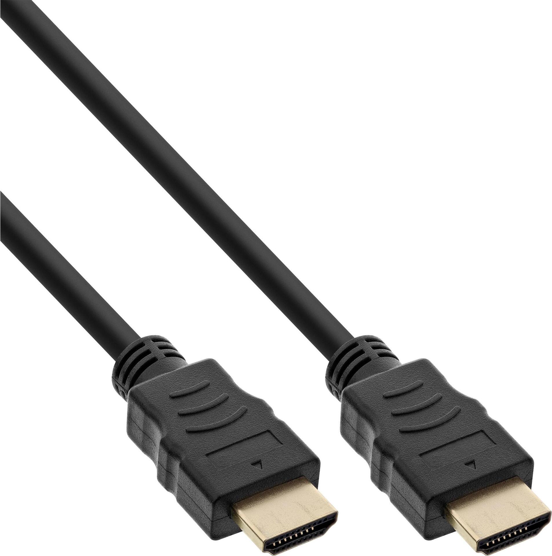 InLine 30er Bulk-Pack HDMI Kabel HDMI-High Speed mit Ethernet Stecker - Kabel - Audio/Multimedia - Digital/Daten - Digital/Display/Video - Netzwerk - Video/Analog - 2 m (B-17002P) von InLine